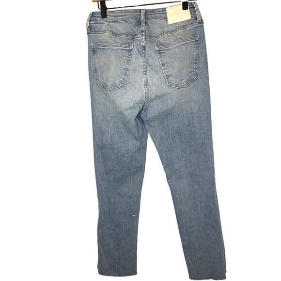 Jonathan Simkhai River High Rise Jeans Straight Leg Size 29 Palisades - Picture 3 of 11